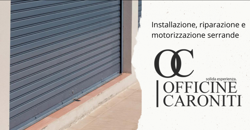 Offerta servizio installazione e motorizzazione serrande con sostituzione molle provincia di Milano