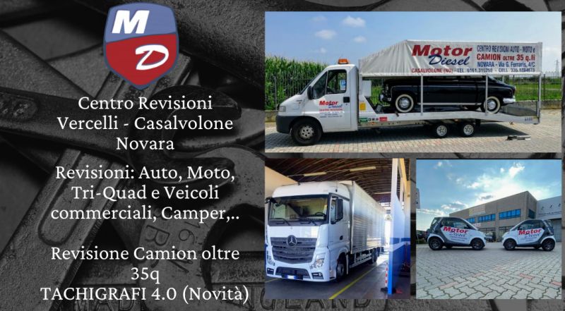 Occasione revisione camion oltre 35q a Novara a Vercelli– offerta centro revisione auto moto camper a Novara a Vercelli