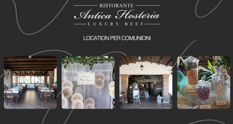 Offerta Ristorante e Location per Prima Comunione Vicino Latina