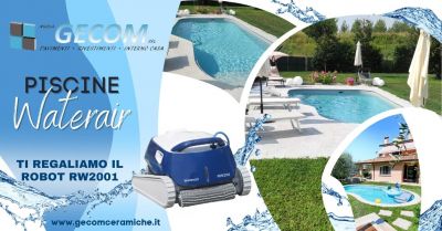 promozione piscina interrata waterair verona e limitrofi offerta regalo robot rw2001 per pulire piscina