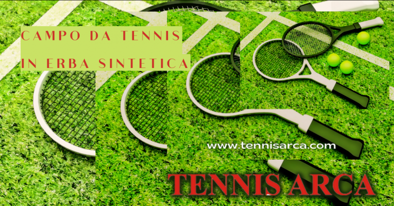 TENNIS ARCA - Offerta prenotazione campo da tennis in erba sintetica Bergamo