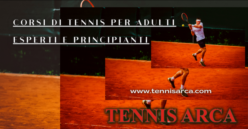 TENNIS ARCA - Offerta organizzazione corsi di tennis per adulti e principianti Bergamo