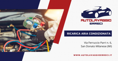 offerta servizio di ricarica aria condizionata auto san donato milanese occasione ricarica aria condizionata auto zona sud est di milano