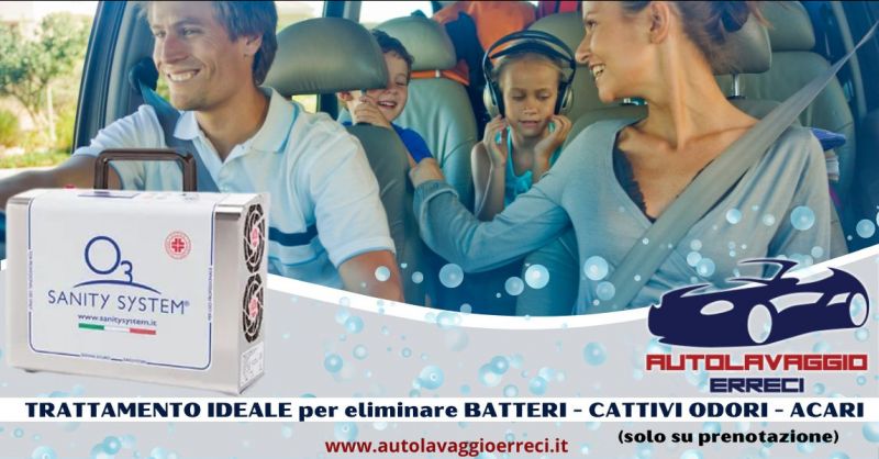  sanificazione professionale auto e veicoli con ozono a San Donato Milanese