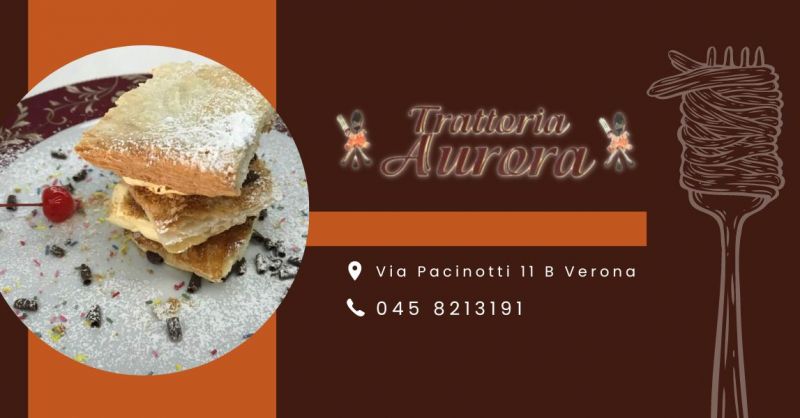 Offerta ristorante con dolci artigianali centro Verona - Occasione dove si mangia bene il pesce a Verona