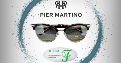 ottica f offerta vendita montatura in metallo nero con cristalli swarovski occhiali da vista da donna firmati pier martino