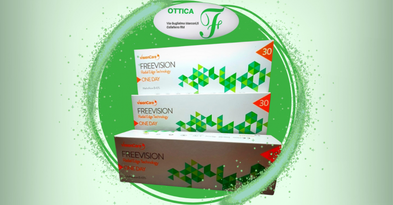  Offerta lenti a contatto Freevision One Day - occasione vendita lenti a contatto giornaliere marca Vision Care Freevision