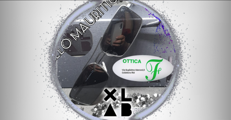 OTTICA F - Offerta modello Mauritius occhiali da sole marca Xlab in metallo grigio