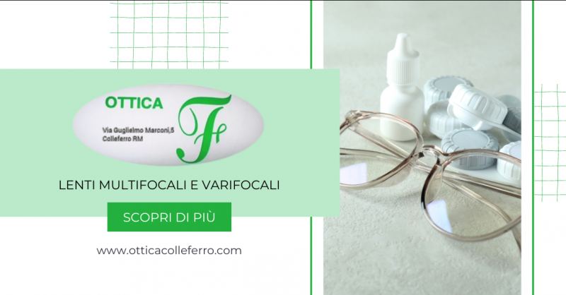 offerta negozio ottica specializzato vendita lenti multifocali varifocali colleferro valmontone