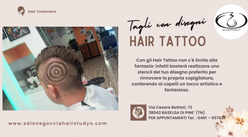 Offerta taglio uomo con Hair Tattoo Trento – occasione taglio donna con Hair Tattoo Trento
