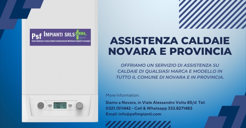 Offerta assistenza caldaie Novara – Occasione servizio di assistenza su caldaie Novara