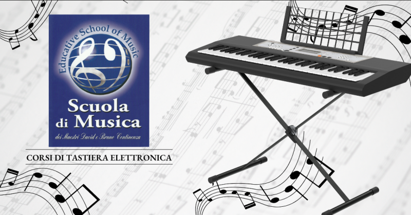 Promozione lezioni di tastiera elettronica Roma Casilina