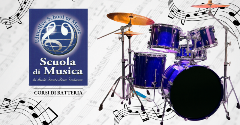 Offerta lezioni di batteria e percussioni Roma Casilina