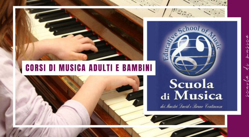 Offerta Corsi di musica per tutte bambini e adulti a Casilina