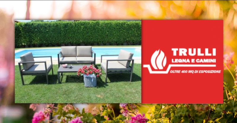 TRULLI LEGNA E CAMINI Offerta mobili da giardino Anzio - occasione arredo da esterno Roma