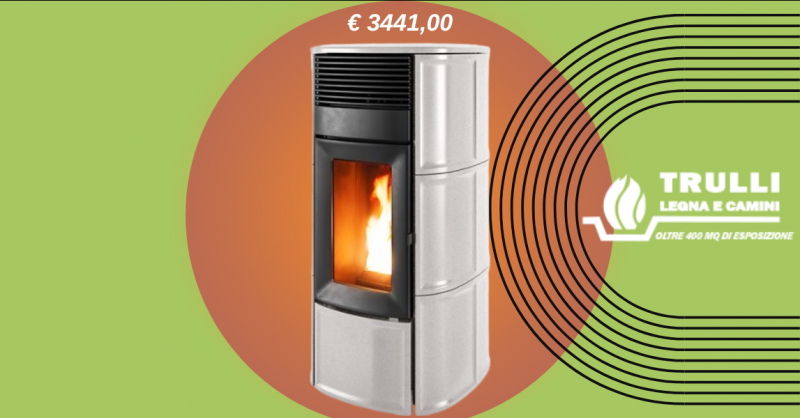 Occasione MCZ Suite Hydromatic sedici KW termostufa a pellet