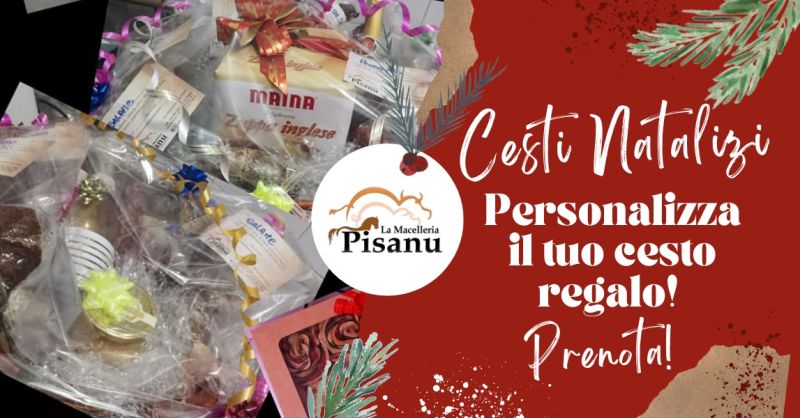 MACELLERIA PISANU - offerta cesti regalo natalizi con salumi artigianali Sardegna