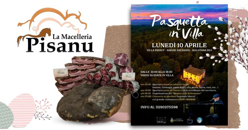 offerta Pasquetta Villa Piercy Bolotana macelleria Pisanu