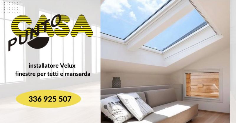 installatore Velux finestre per tetti e mansarda
