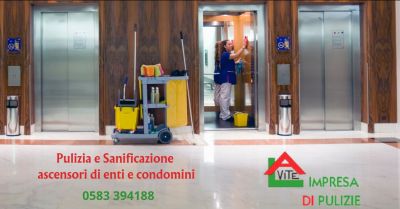 offerta pulizia e sanificazione ascensori di enti e condomini