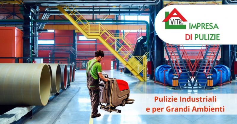 offerta pulizie industriali e per grandi ambienti