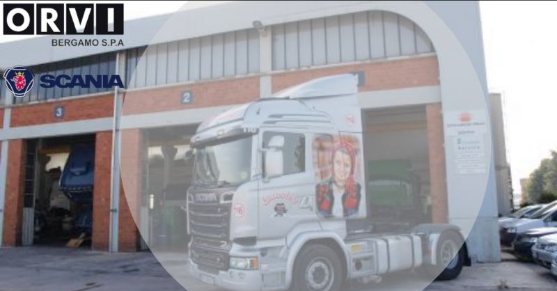 ORVI BERGAMO - Offerta officina Scania per riparazione camion e autocarri Bergamo