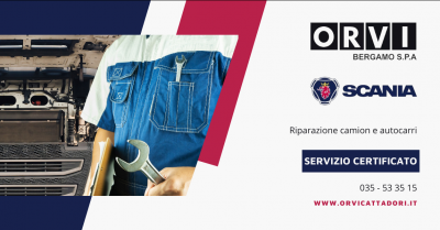 occasione officina autorizzata scania per riparazione camion e autocarri bergamo