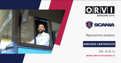 offerta servizio autorizzato scania riparazione autobus gran turismo bergamo