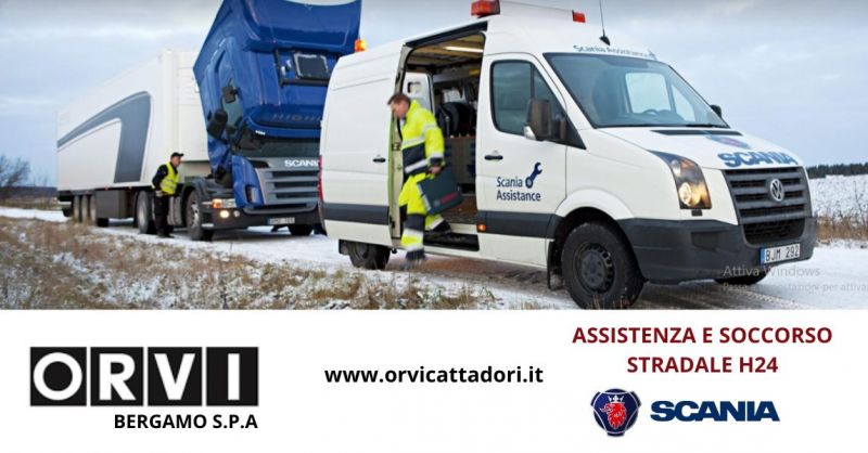 Scania Assistance soccorso stradale h24