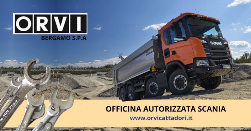 officina autorizzata riparazione veicoli Scania
