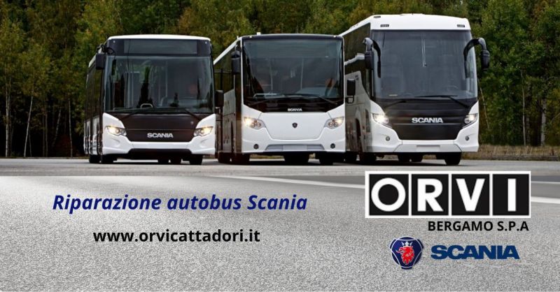 Riparazione autobus Scania