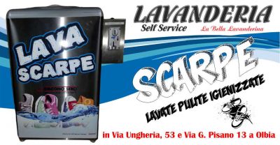 la bella lavanderina olbia offerta lavanderia self service macchina lava scarpe