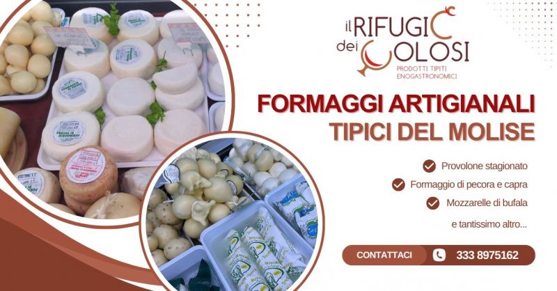 formaggi locali molisani Venafro Isernia