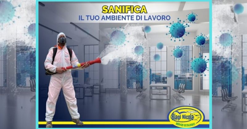 BIAGI SERVIZI  - offerta trattamenti di Sanificazione uffici e Ambienti