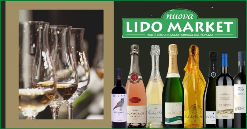 NUOVA LIDO MARKET - offerta negozio migliori etichette vini e spumanti Versilia