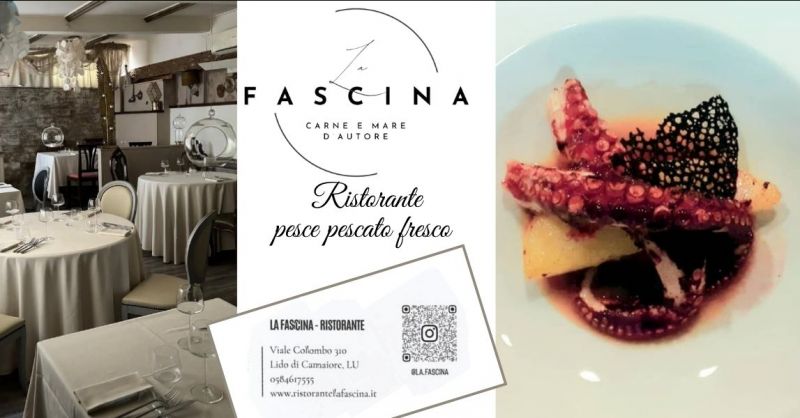 il miglior ristorante di pesce pescato fresco Versilia