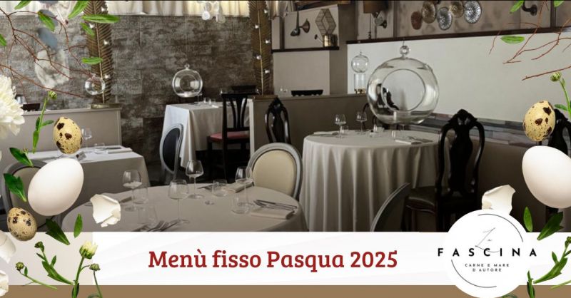 ristorante con menu fisso Pasqua 2025 in Versilia