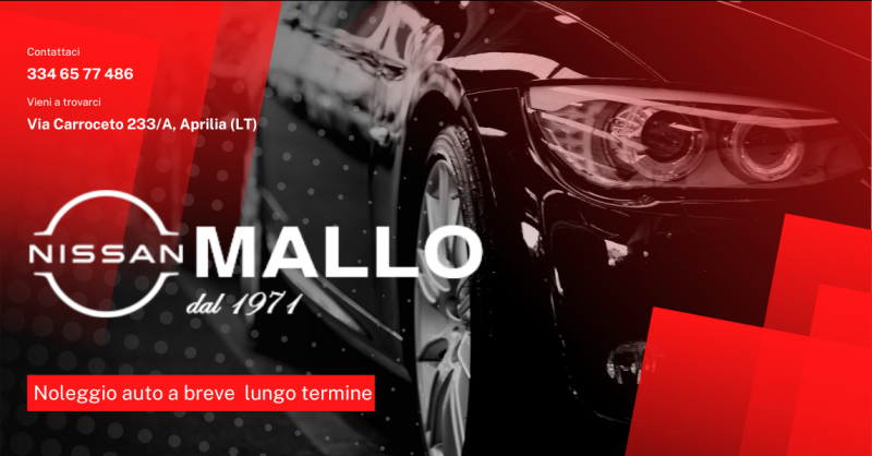 Offerta noleggio auto breve lungo termine Aprilia - occasione servizio di noleggio auto a breve e lungo termine Anzio