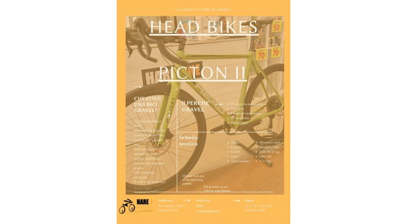 OFFERTA HEAD Picton II bici Gravel 28 2022