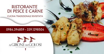 offerta ristorante elegante con menu di pesce a cosenza promozione cucina con piatti di pesce ristorante a cosenza