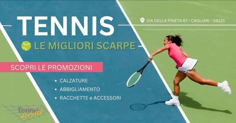 offerta migliori scarpe per il tennis a Cagliari