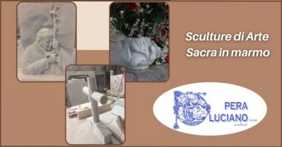  offerta sculture di arte sacra in marmo massa carrara pera luciano