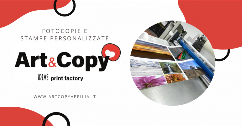 Occasione copisteria per fotocopie e stampe personalizzate Anzio