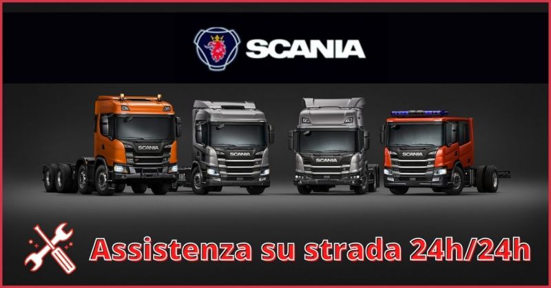  offerta assistenza su strada veicoli Scania 24h Lucca e Massa Carrara