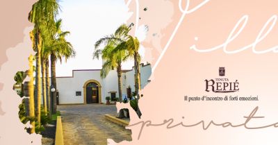 tenuta repie offerta villa feste private mazara trapani