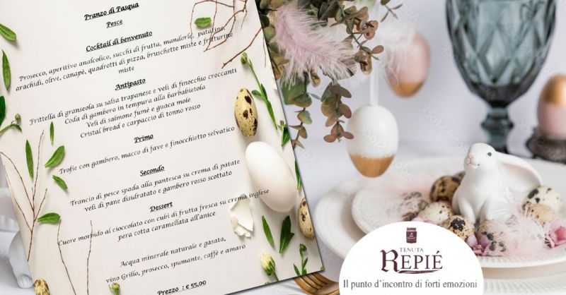 OCCASIONE PRANZO DI PASQUA MENU DI PESCE MAZARA TRAPANI – PROMOZIONE MENU PESCE PER PRANZO DI PASQUA MAZARA DEL VALLO