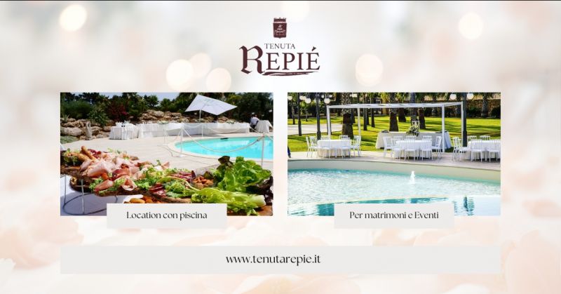 Location con piscina per eventi a Mazara del Vallo