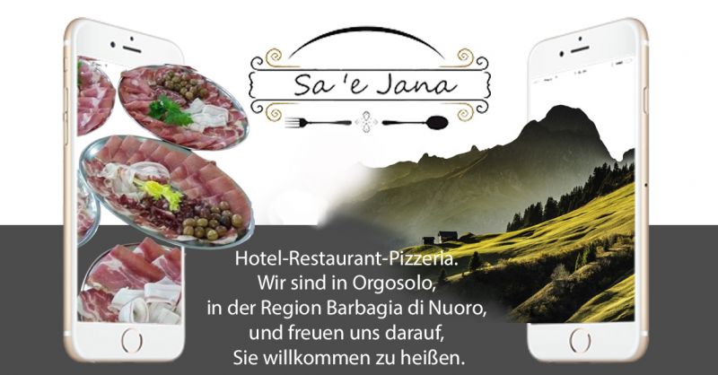 Sa 'e Jana Urlaub in Orgosolo, Sardinien, Hotel mit Restaurant und Pizzeria