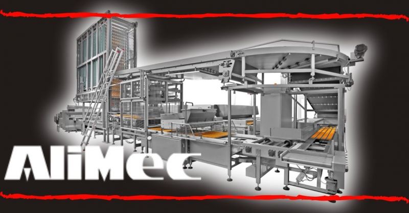 ALIMEC - Automatic Line for industrial production of Custard Cake Twinkie Donut Cake made Italy