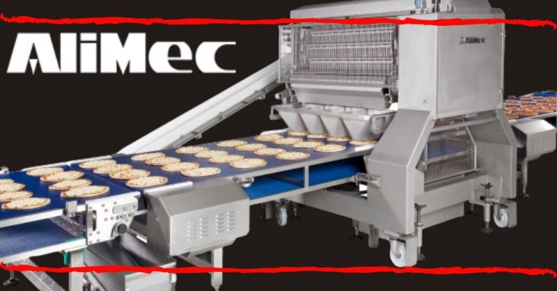 ALIMEC - Automatic line for Pizza Topping - Best automatic pizza topping line production company